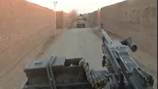 British Army Jackal Vehicles Patrolling in Afghanistan