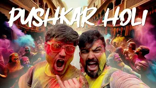 Craziest Party Ever || A Day In Pushkar || Pushkar Holi Festival 2024