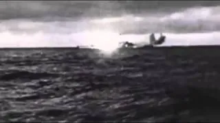 Bismarck vs Hood original WWII recordings footage