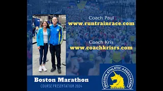 Boston Marathon Course Strategy and Logistics 2024