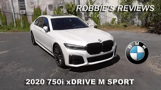 ROBBIE'S REVIEWS - 2020 BMW 750i xDrive M Sport