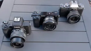 DPReview TV: Entry-Level APS-C Mirrorless Cameras (Canon EOS M50, Sony a6000, Fujifilm X-T100)