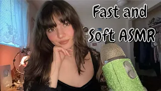 ASMR | Fast and Soft ASMR | Trigger Assortment (Mouth Sounds, Tapping, Gripping, Hand Sounds, More)