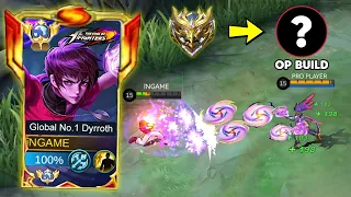 DYRROTH HIGH RANK GUIDE TO BEAT HARDEST META HERO (DYRROTH STRONG BUILD 2024)
