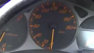 Разгон Toyota Celica 0-100 1.8 192HP MT 2000г