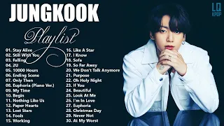 JUNGKOOK PLAYLIST 2022 UPDATED   정국 노래모음