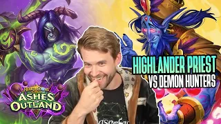 (Hearthstone) Highlander Priest VS Demon Hunter