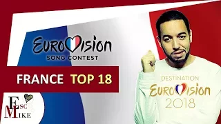 Eurovision France 2018 [Destination Eurovision] - My Top 18 Snippets