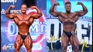 Chris Bumstead(2022 Mr. Olympia) vs Wesley Vissers(2023 Europa Pro)