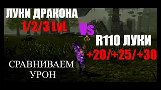 Lineage 2. Луки дракона против R110 +20/+25/+30 - на сколько отличается урон? Lineage 2  Homunculus