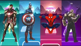 Telis Hop EDM Rush - Capitan America vs Iron man vs Spiderman vs Thanos