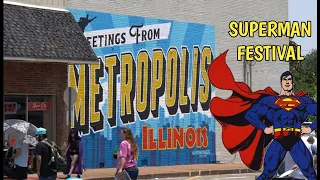 The SuperMan Festival Metropolis, IL #Supermanfestival #comicon #Illinois #superhero #Superman #IL