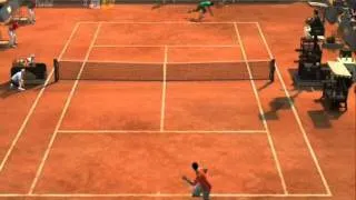 Virtua Tennis 2009 Djokovic vs Nadal PC Gameplay Very Hard