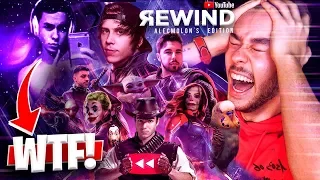 REACCIONANDO AL YOUTUBE REWIND HISPANO 2019 - TheGrefg