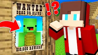 MIKEY IS THE MOST WANTED MAN! JJ And Mikey LOOKING For A KILLER in Minecraft Maizen