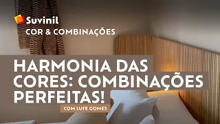 Harmonia das cores: veja como fazer combinações perfeitas com Lufe Gomes