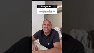 ( Tiririca) responde , vai levar a ( ro ) lá em casa 😂🤣😅 #shorts