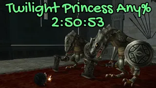 Twilight Princess any% in 2:50:53 (former world record)