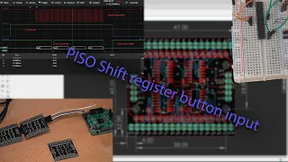 Connecting buttons to OpenFFBoard or Arduino via SPI shift registers (74HC165)