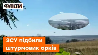 На Харківщині російський штурмовик Су-25 пішов на крок доброї волі: ЕПІЧНЕ ВІДЕО