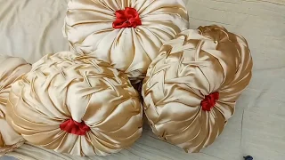 Round smoking cushion making in hindi |Canadian smoking pillow making tutorial in hindi|Round pillow
