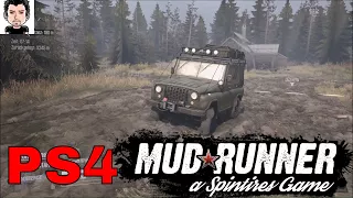 PS4 Mud Runner a Spintires Game #16 Küste Teil 8 Spintires PS4