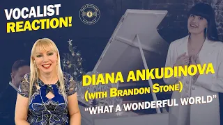 Diana Ankudinova & Brandon Stone - What A Wonderful World | Vocalist Reaction