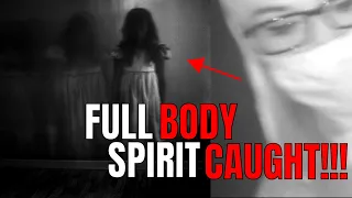 FULL BODY APPARITION CAUGHT BY CAMERA!