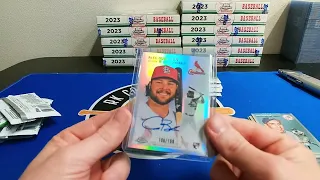 2023 Topps Chrome Platinum Case BB Break #1 (12 Hobby Boxes)