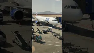 SKY EXPRESS | AIRBUS A321NEO | AT GATE | ATHENS ELEFTHERIOS INTERNATIONAL AIRPORT LGAV-ATH