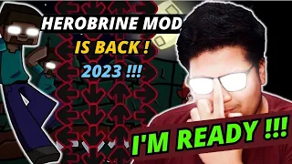 ORIGINAL HEROBRINE MOD IS BACK!!! FNF Blocky Myths VS Herobrine !!!