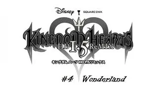 Kingdom Hearts Final Mix HD #4 - Wonderland / Boss battle Trickmaster