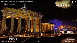 Willkommen 2021 - ZDF HD - Berlin 01 JANUARY 2021