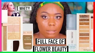 TESTING FULL FACE OF FLOWER BEAUTY MAKEUP | HITS & MISSES | MsTopacJay