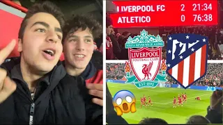 ANFIELD ERUPTS as LIVERPOOL SMASH ATLETICO MADRID! - Sadio Mané & Diogo Jota Goals!