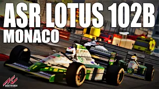 Assetto Corsa | Video 37 | ASR | Lotus 102B | Monaco 2019