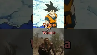 Goku vs Wanda / #shorts #edit #marvel #anime #wanda #goku