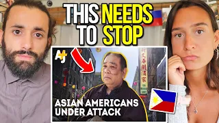 FILIPINO Shouted For HELP, But Nobody Helped Him! STOP ASIAN HATE NOW!