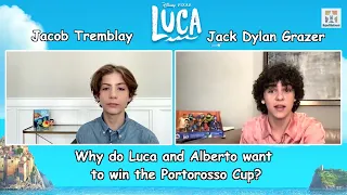 LUCA - Interviews with the boys: Jacob Tremblay & Jack Dylan Grazer