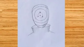 How to draw Obito Uchiha step by step || How to draw anime step by step || Easy anime drawing