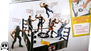 WWE Tough Talkers Ring Playset Unboxing, Construction & Review!!