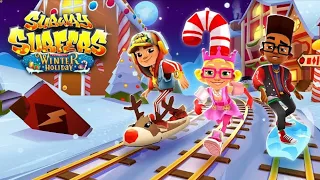🎄Subway Surfers Winter Holidays 2019 🎁 - [Full Screen /Landscape Gameplay]