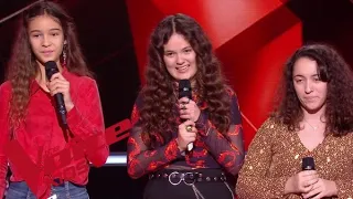 Adele - Rolling in the Deep | Emilia vs Naomi vs Marilou | The Voice Kids France 2020 | Battles