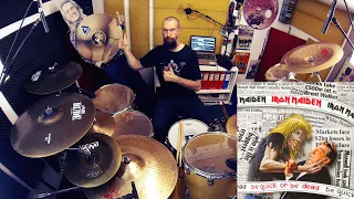Iron Maiden - Be Quick Or Be Dead - Nicko McBrain Drum Cover by Edo Sala