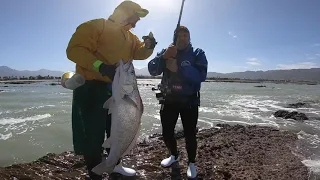 Strand Reefs with JP, Shaun and the Oomie, PB Kobbies for JP 8kg and Shaun 6.4kg, well done manne!!!