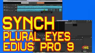 CARA SYNCH AUDIO DI EDIUS PRO 9 MENGGUNAKAN  PLURAL EYES