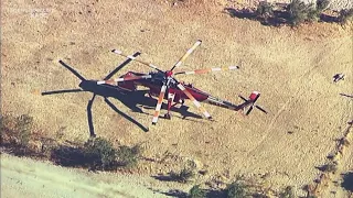 Three killed after mid-air helicopter crash in California