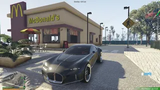 Grand Theft Auto V: Bugatti Atlantic car mod