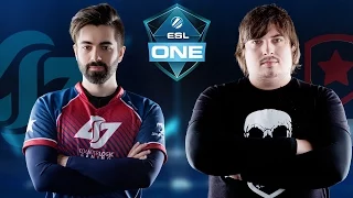 CS:GO - CLG vs. Gambit [Dust2] - ESL One Cologne 2016 - Group A