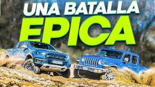 ¡SALVAJES! 🔥 FORD RANGER RAPTOR VS JEEP GLADIATOR | Comparativa Pickup